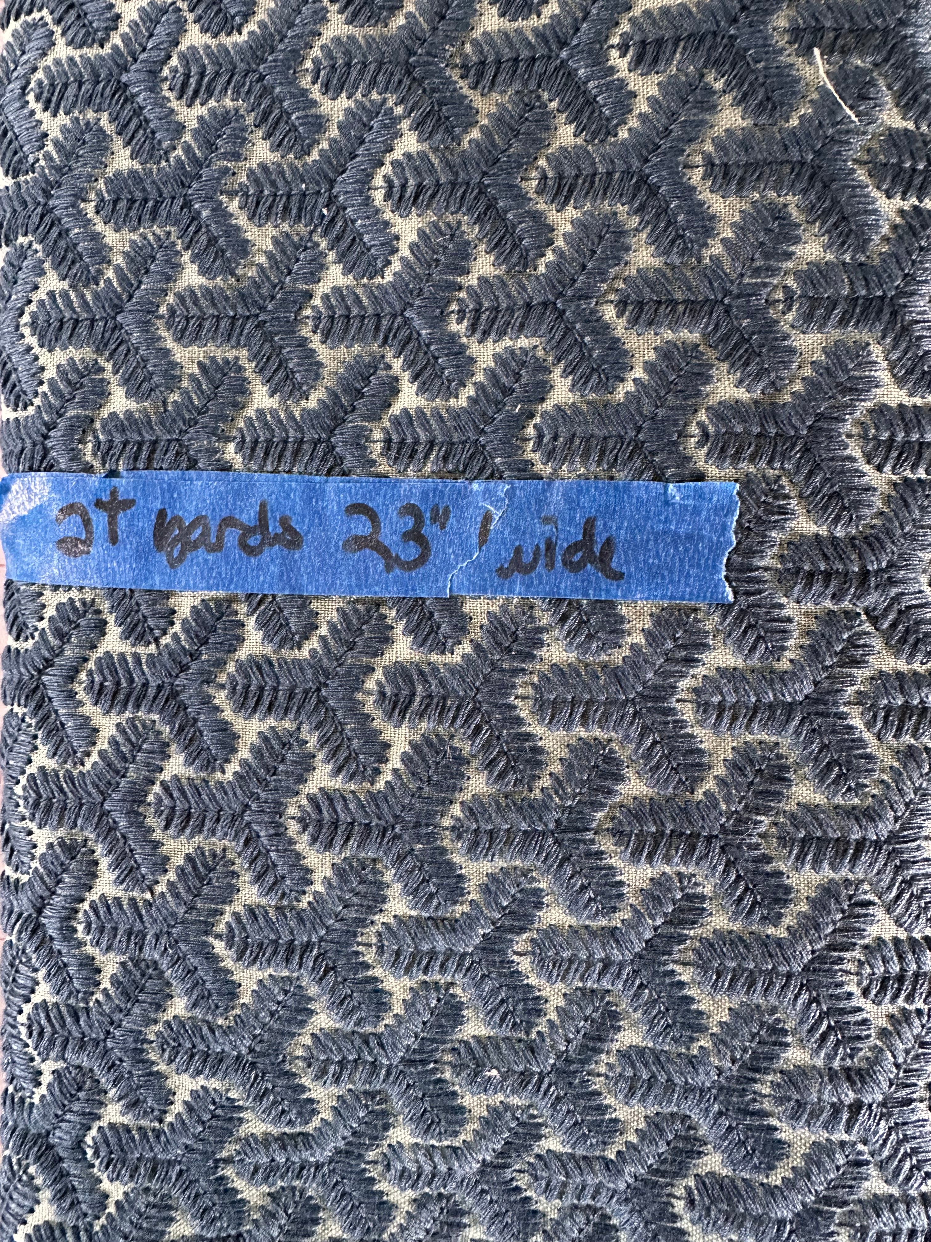 Lee Jofa Modern David Hicks Chengtudoor Embroidered