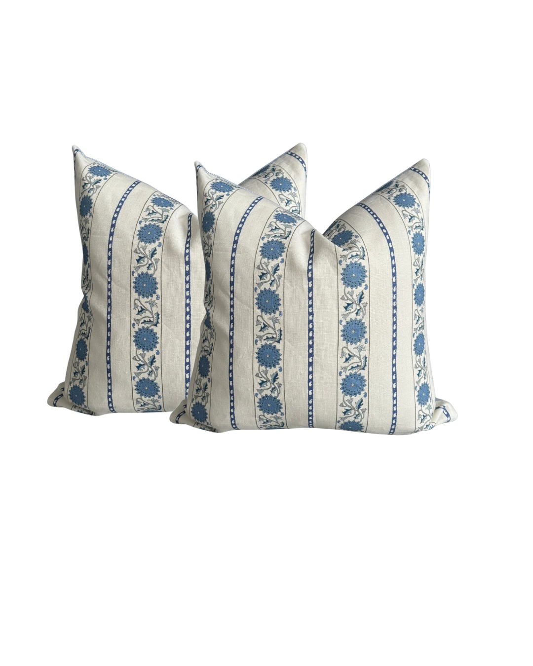 Virginia Kraft - Soleil Stripe in Blues