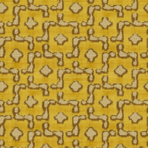 S.Harris · Kew Velvet · Amber Yellow · 1.5 yd