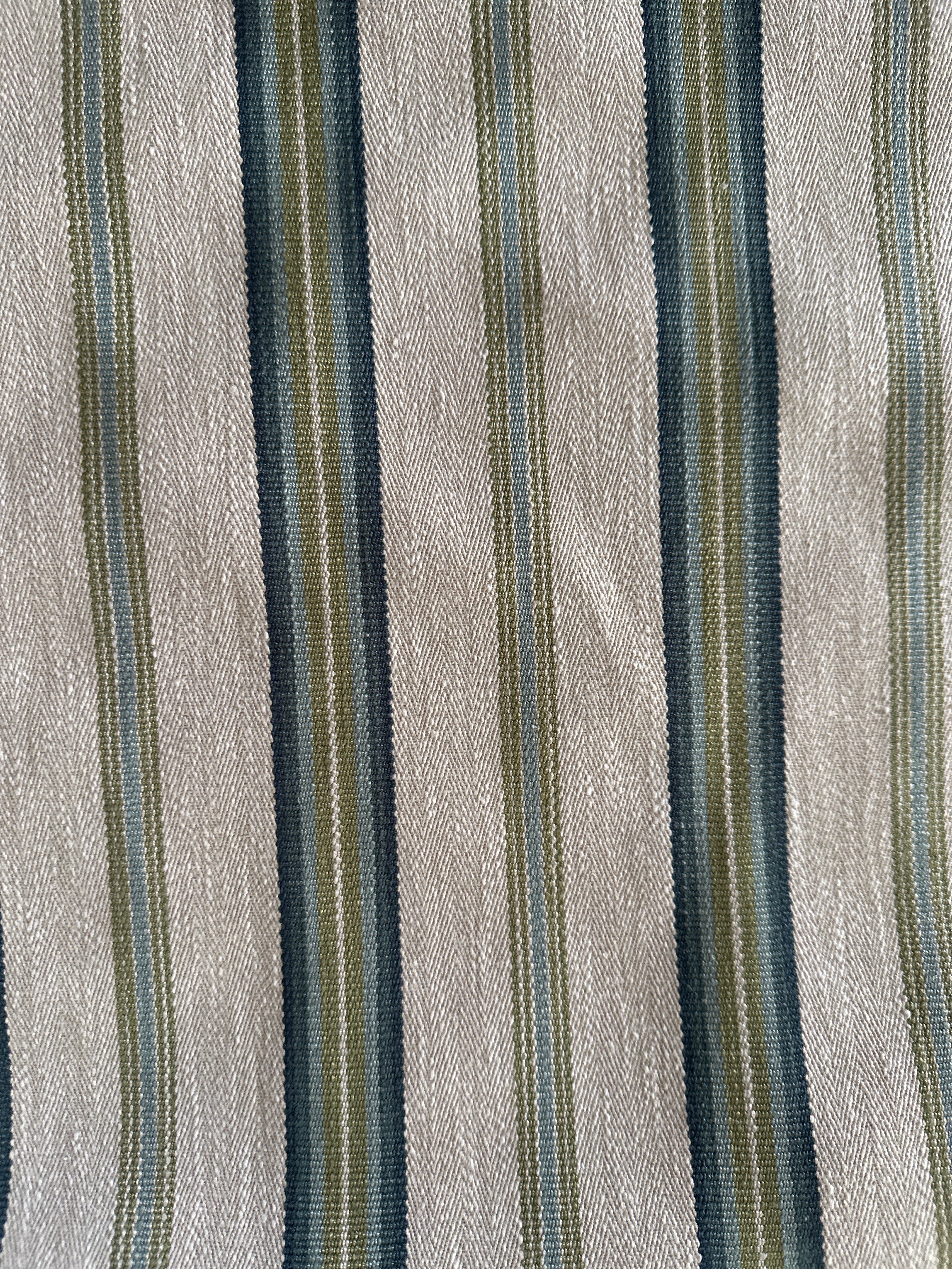 Stripes in blue and green