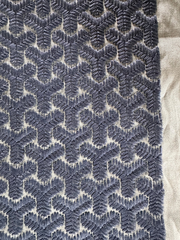 Lee Jofa Modern David Hicks Chengtudoor Embroidered