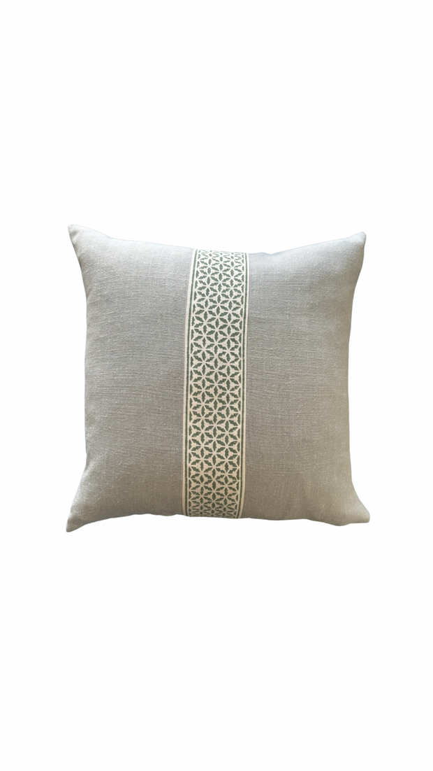 Designer Trim Accent Pillow