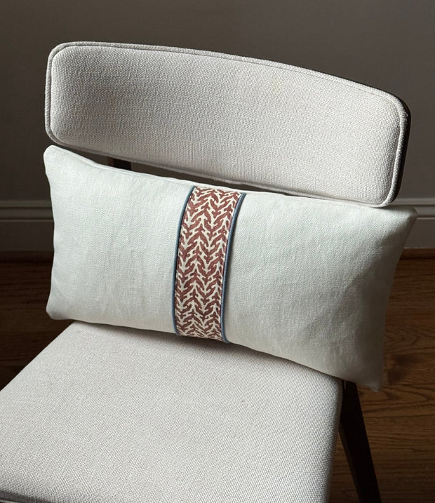 Pair of Pillowcases, Custom-Made Trim (set of two)
