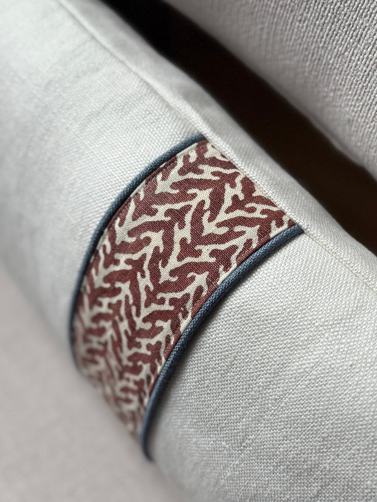 Pair of Pillowcases, Custom-Made Trim (set of two)