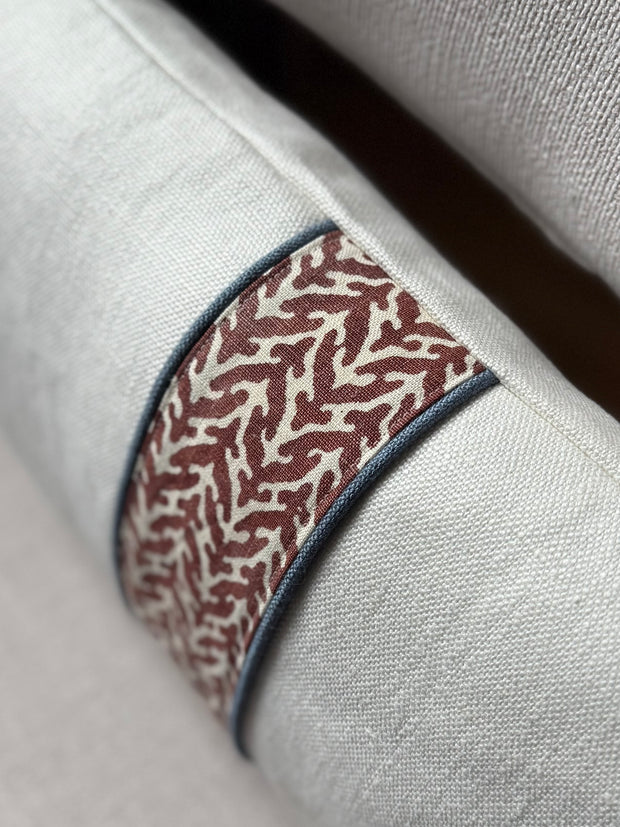 Pair of Pillowcases, Custom-Made Trim (set of two)