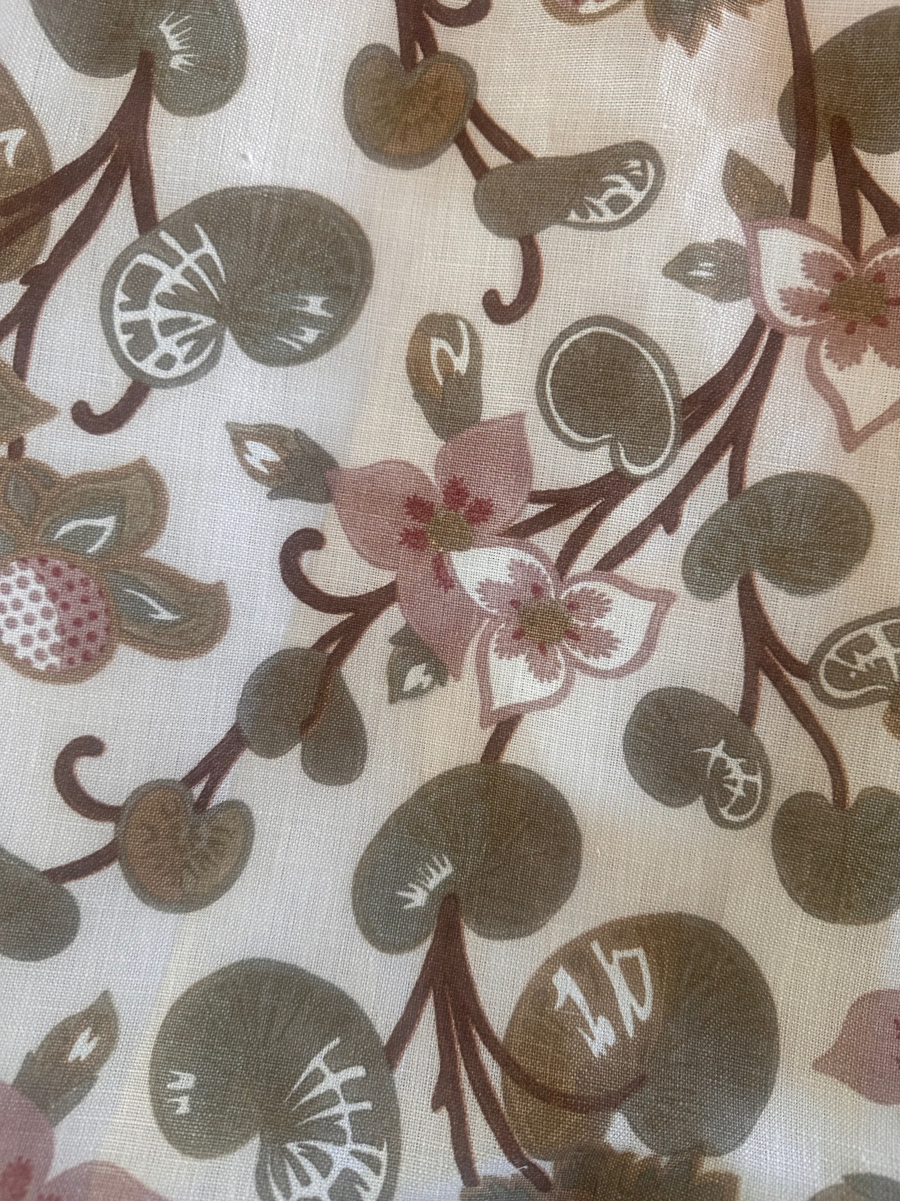 Zak + Fox Nuphar fabric — detail