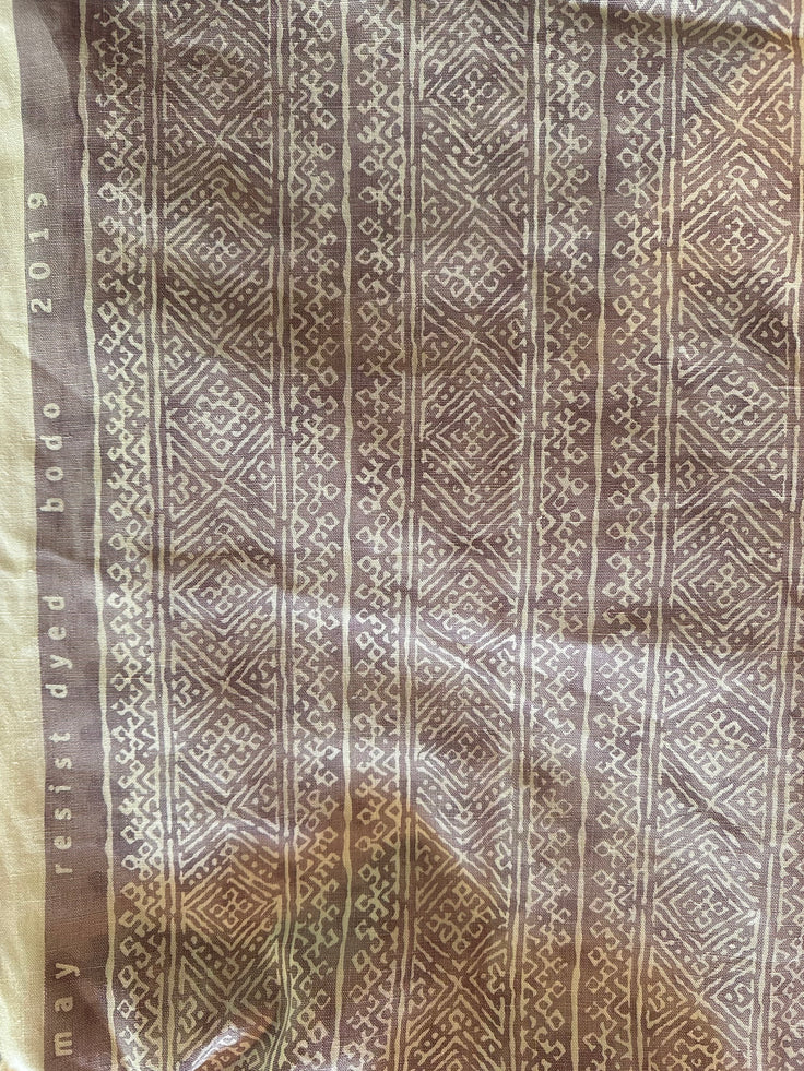 namay samay Bodo in Lilac 1.25 yards