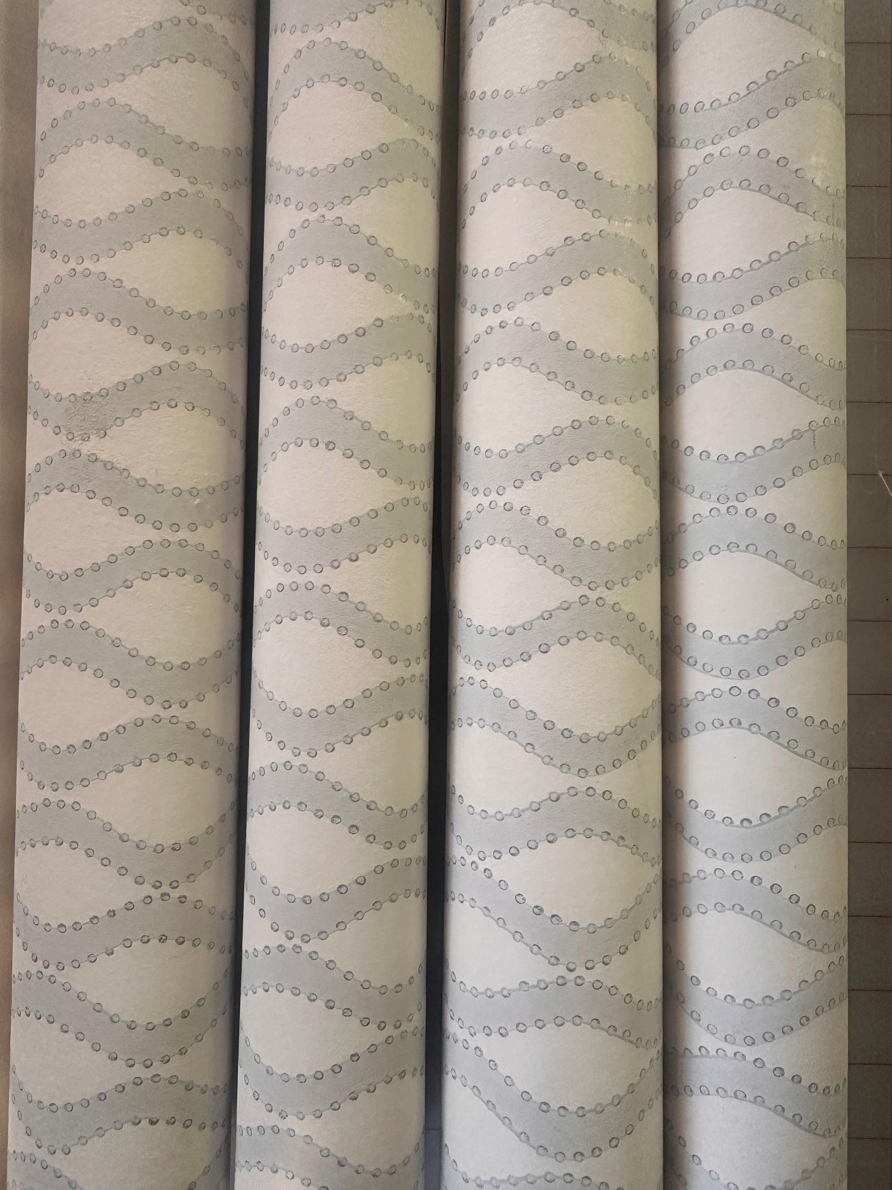 2 full and 2 partial rolls of Wallpaper