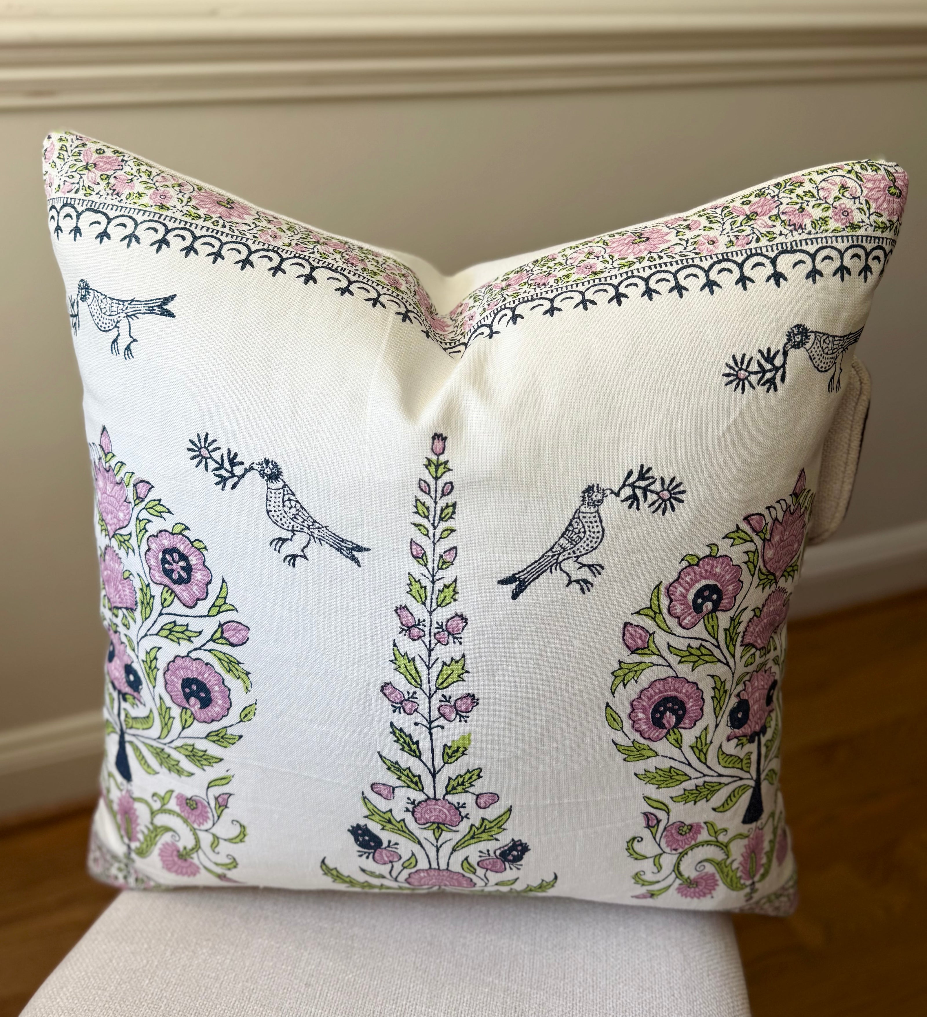 Quadrille Home Couture Pillow Case Pair (set of two)