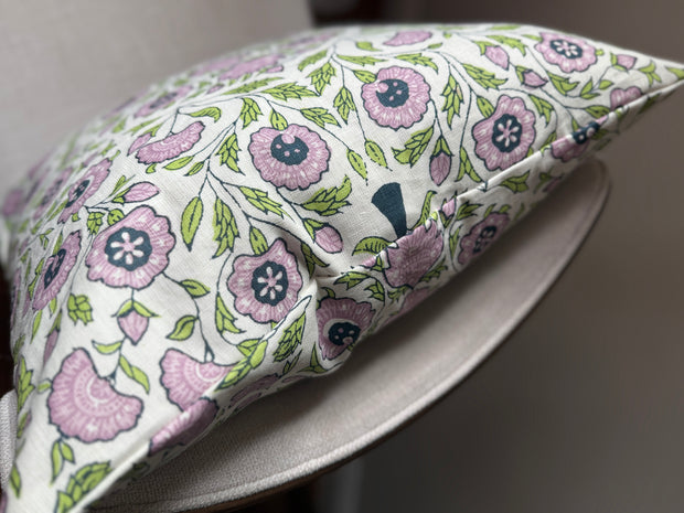Home Couture Kalamkari Flower 20"x20" Pillow Cases