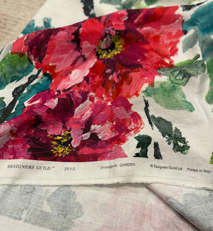 Rare--Designers Guild Shanghai Garden 2.75 yards