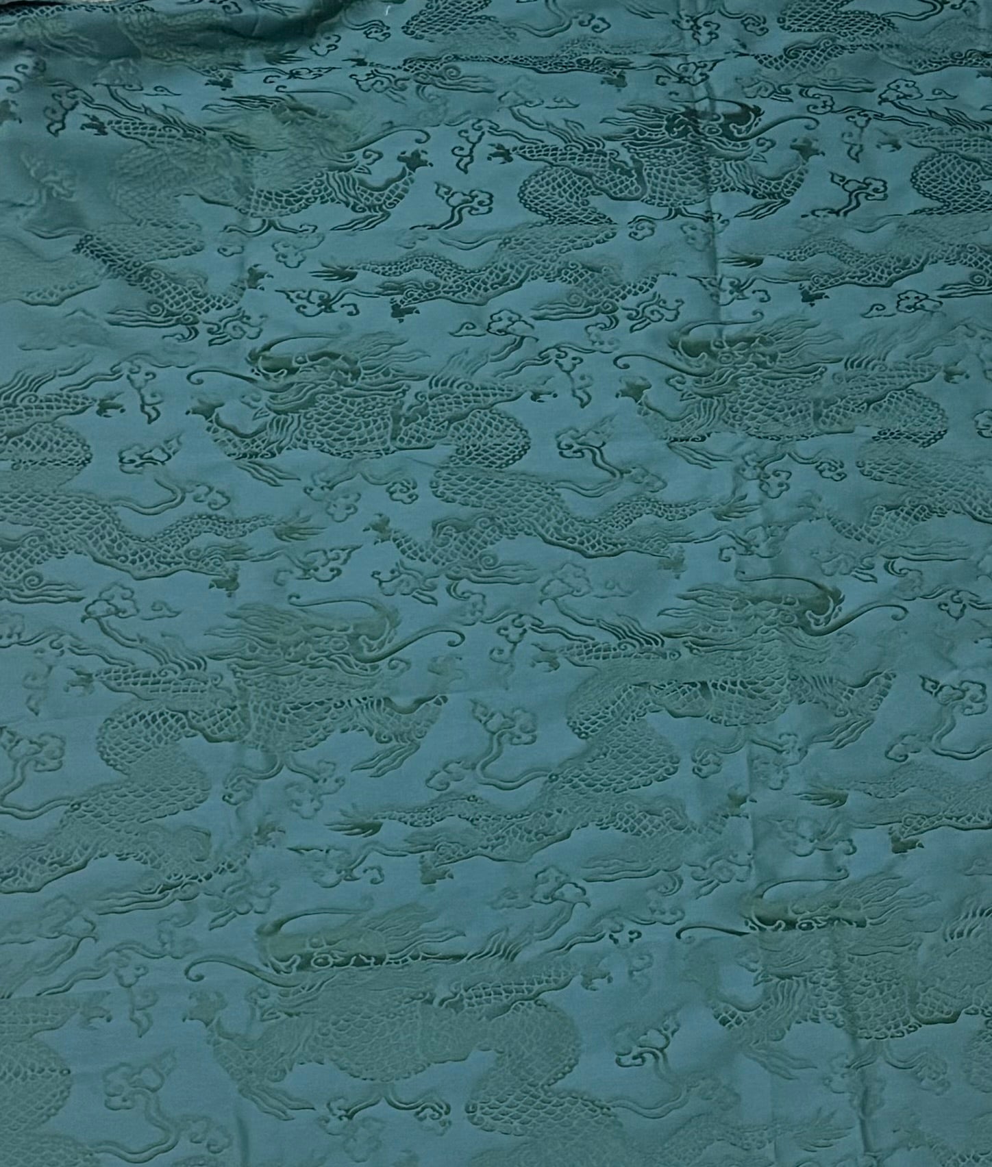 Schumacher Ruan Dragon in Emerald--1 yard plus 23