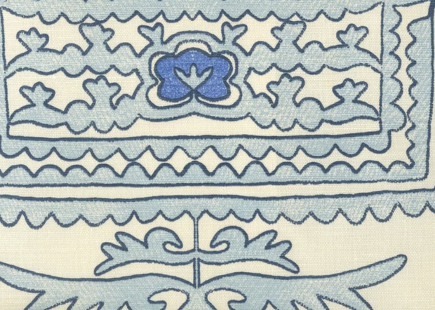 Quadrille · Clementine Embroidery · Windsor Royal New Navy on Tint