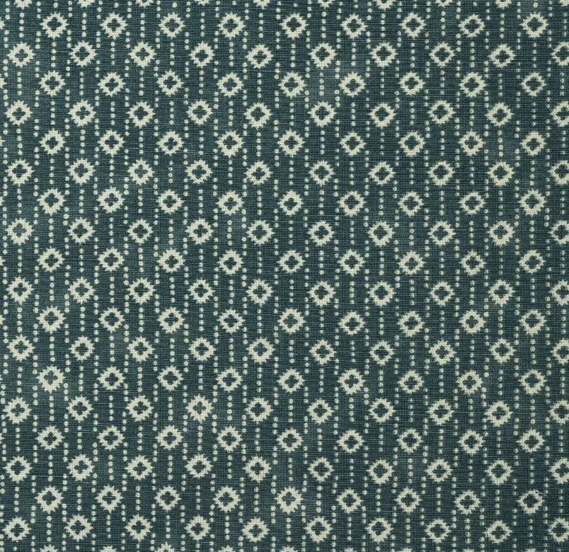 Chelsea Textiles - Raindrops in Indigo