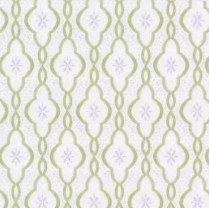 Lilac & Green Trellis