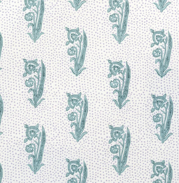 Lisa Fine · Kalindi Reverse · Teal · 1.5 yd